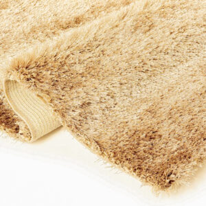 ROMA Shaggy Shiny Rug, Cream
