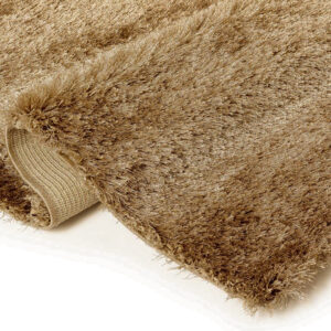 ROMA Shaggy Shiny Rug in Mocha