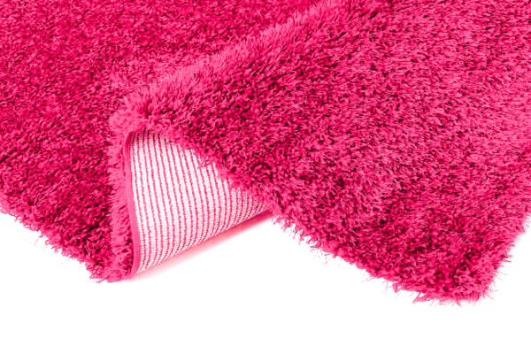 ROMA Shaggy Shiny Rug, Pink