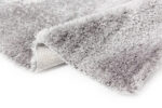 ROMA Shaggy Shiny Rug, Gray