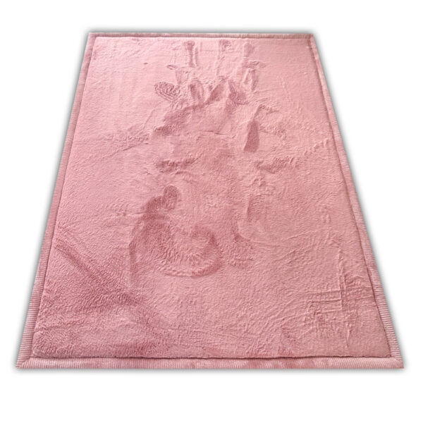Gruby dywan PUFFY SOFT miękki jak dywan rabbit PINK