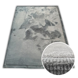 Gruby dywan PUFFY SOFT miękki jak dywan rabbit GREY