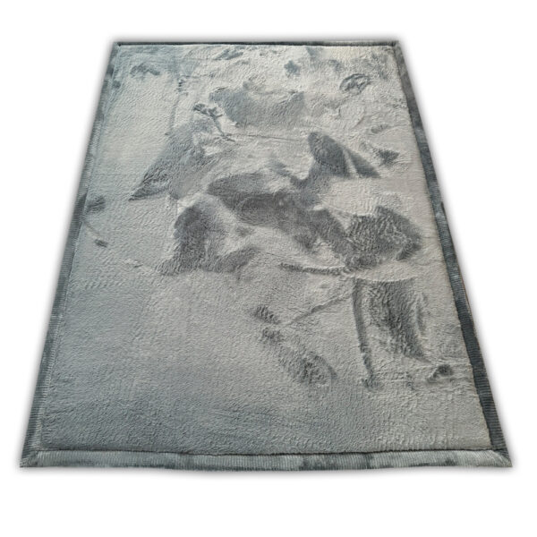 Gruby dywan PUFFY SOFT miękki jak dywan rabbit GREY
