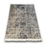 Exclusive, thin, gray modern Bellucci 84492 rug