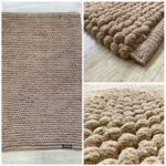 Thick, double-sided 60x90 PREMIUM Beige Bath Mat