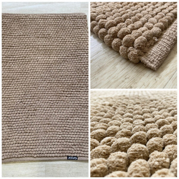 Thick, double-sided 60x90 PREMIUM Beige Bath Mat
