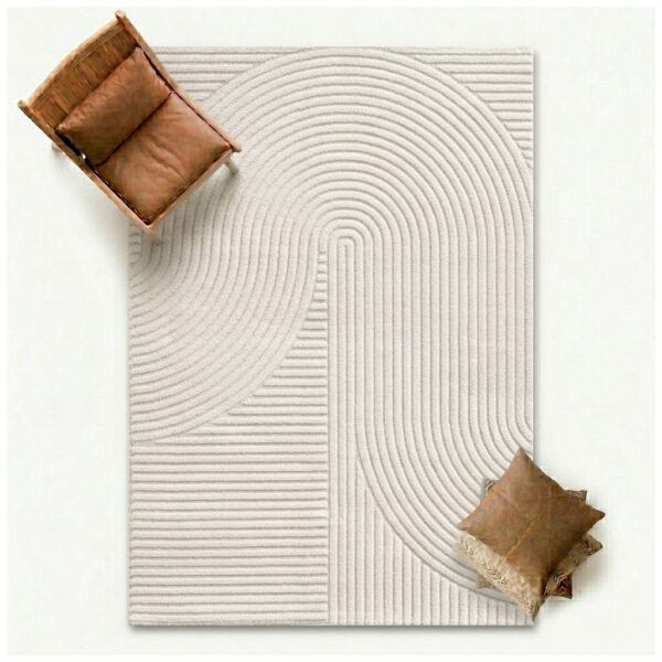 Campino 140 Modern Cream Rug