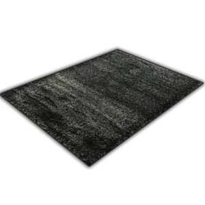 Optimal Black Shaggy Rug