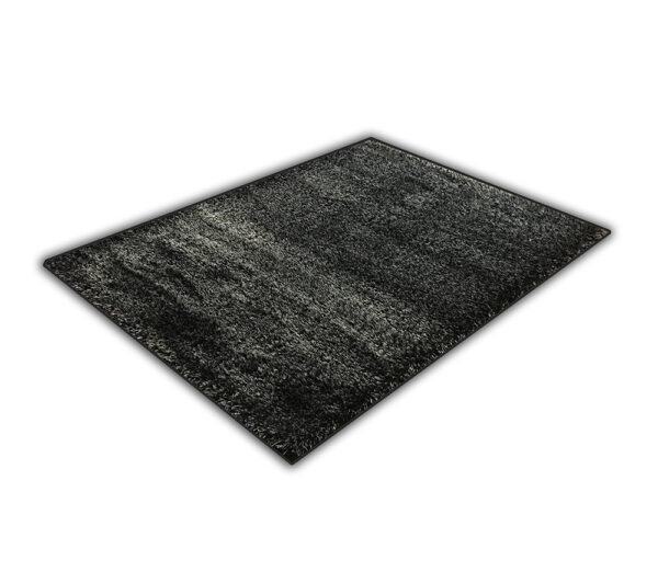 Optimal Black Shaggy Rug