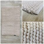 Gruby dwustronny dywanik łazienkowy 60x90 PREMIUM Natural