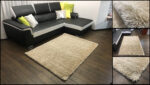 Optimal Light Beige Shaggy Rug