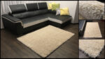 Optimal Cream Shaggy Rug