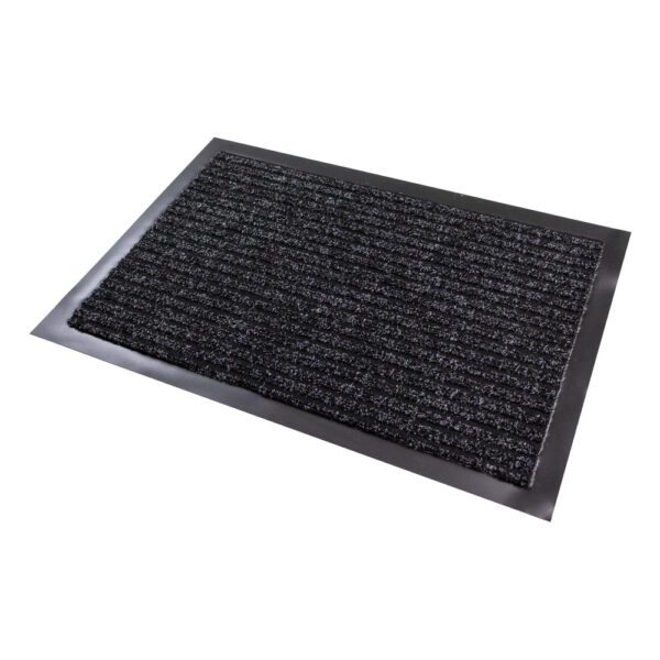 Miękka wycieraczka oblana gumą czarna Oslo 78