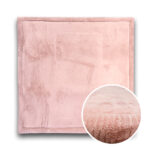 Gruby dywan kwadratowy PUFFY SOFT miękki jak dywan rabbit PINK